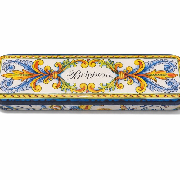 Brighton Tin Jewelry Boxes (Empty) Lot Of 4 - Picture 3 of 4